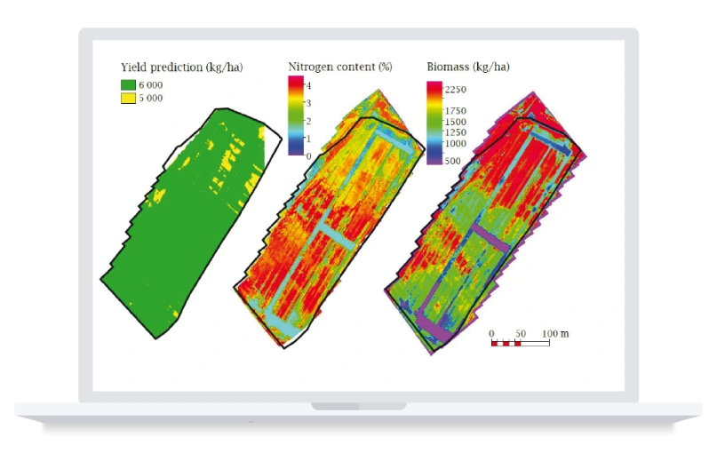 Agricultura y silvicultura de precisión con LiDAR
